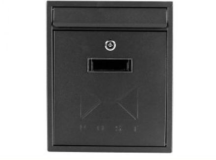 Picture of POST ZONE POST BOX CONTEMPORARY BLACK