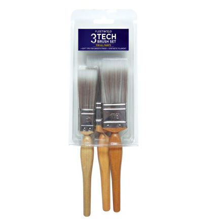 Picture of FLEETWOOD TECH PAINT BRUSH SET 3PCE