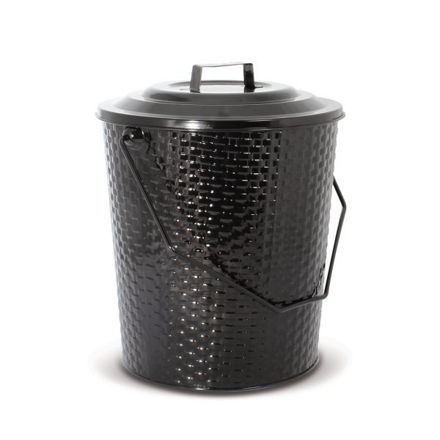 Picture of DEVILLE  BASKET WEAVE COAL BUCKET & LID