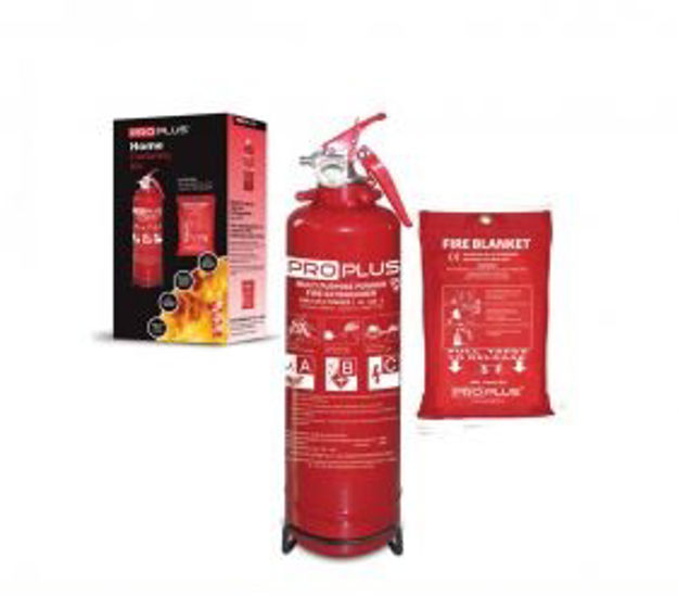 Picture of PROPLUS HOME SAFETY KIT  EXTINGUISHER & BLANKET