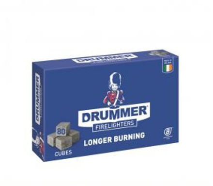 Picture of DRUMMER FIRELIGHTERS PK 80