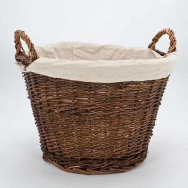 Picture of SIROCCO WILLOW LINED LOG BASKET