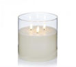 Picture of ACCENTS TRIPLE FLICKABRIGHT CANDLE CLEAR