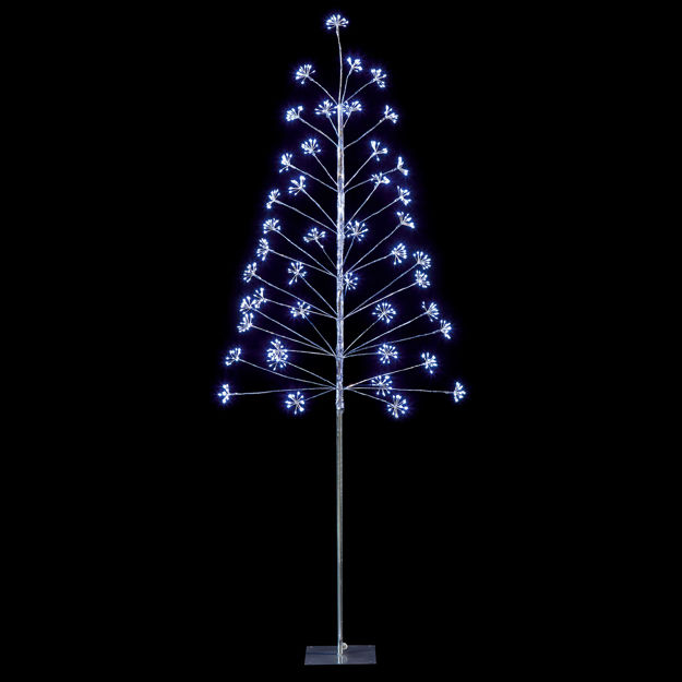 Picture of 1.8M LED MICROBRIGHTS TREE SILVER & WHITE