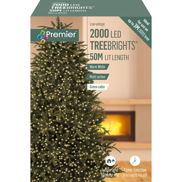 Picture of PREMIER 2000 LED TREEBRIGHT LIGHTS WARM WHITE