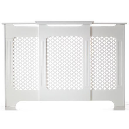 Picture of TEMA CLASSIC ADJUSTABLE  RADIATOR COVER LARGE WHITE