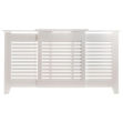 Picture of TEMA CONTEMPORARY ADJUSTABLE RADIATOR COVER  - WHITE MEDIUM
