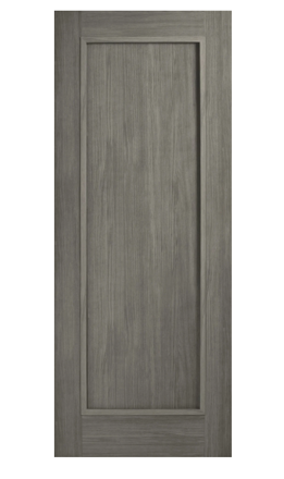 Picture of DORAS SHAKER LUXURY LAMINATE GREY DOOR 80"X32"