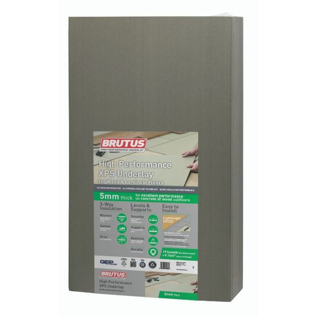 Picture of BRUTUS  XPS FLOORING UNDERLAY MATS 5MM 9.76M2