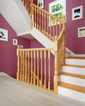 Picture of ACHILL PLAIN SHORT SQUARE FULL NEWEL POST R/DEAL