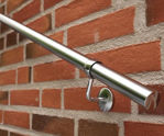 Picture of ROTHLEY HANDRAIL KIT POLISHED STAINLESS STEEL 3.6MX40MM