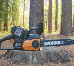 WORX CORDLESS CHAINSAW 30CM  40V