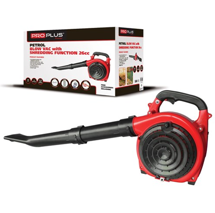 PROPLUS PETROL LEAF BLOWER/ VAC 26CC