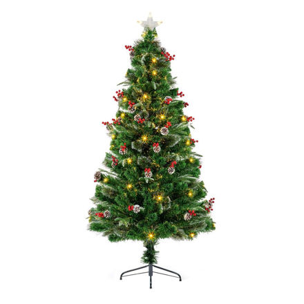 Picture of 1.8M NEW JERSEY FIBRE OPTIC CHRISTMAS TREE