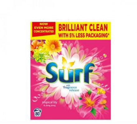 Picture of SURF WASHING POWDER TROPICAL LILLY 80 WASHES