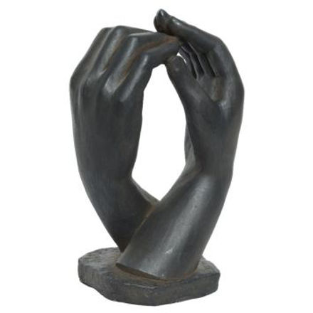 Picture of TWO INTERTWINED HANDS SCULPTURE 43CM