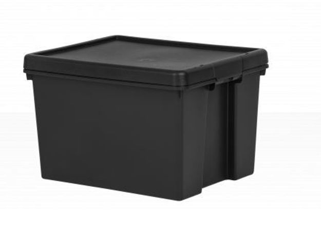 Picture of WHAM BAM 45L HEAVY DUTY BOX & LID BLACK