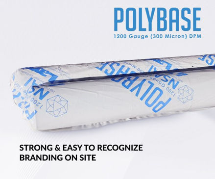 Picture of POLYBASE 1200G POLYTHENE 3.6M X 15M ROLL-GREY