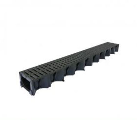 Picture of AQUAFLOW ALL PVC CHANNEL STORM DRAIN 1 METRE