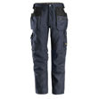 Picture of ALLROUND CANVAS STRETCH TROUSERS NAVY W31 L35