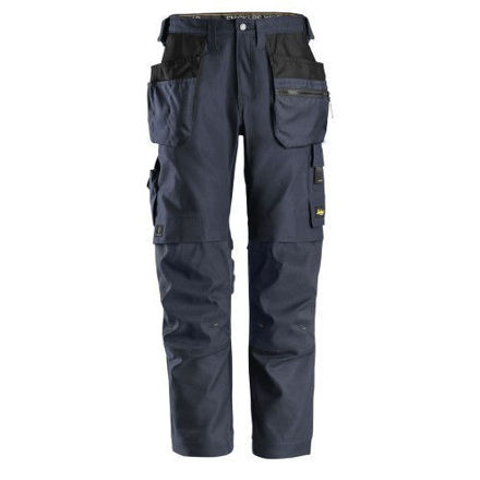 Picture of ALLROUND CANVAS STRETCH TROUSERS NAVY W31 L35