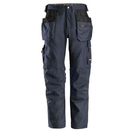 Picture of ALLROUND CANVAS STRETCH TROUSERS NAVY W33 L35