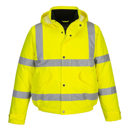 Picture of HI VIZ BOMBER JACKET LARGE