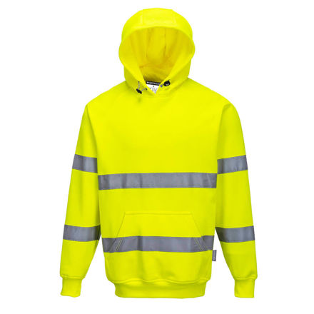 Picture of HI VIZ HOODIE YELLOW B304 (M)