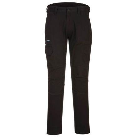 Picture of KX3 CARGO TROUSERS BLACK T801 34"