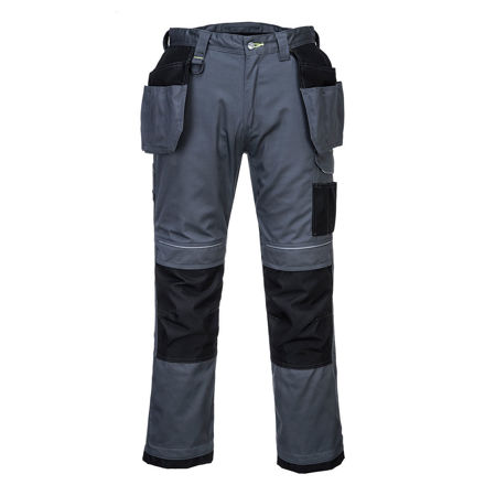 Picture of P/WEST URBAN WORK HOLSTER TROUSERS GR/BLK 38"