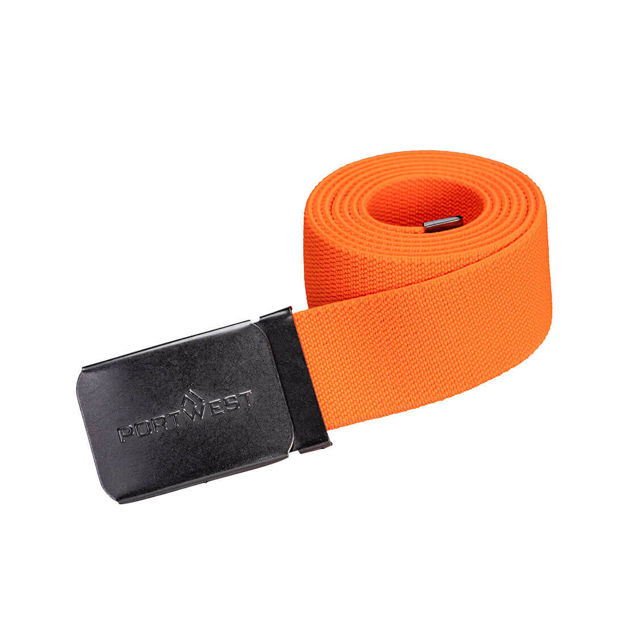 Picture of PORTWEST ELASTICATED WORK BELT ORANGE