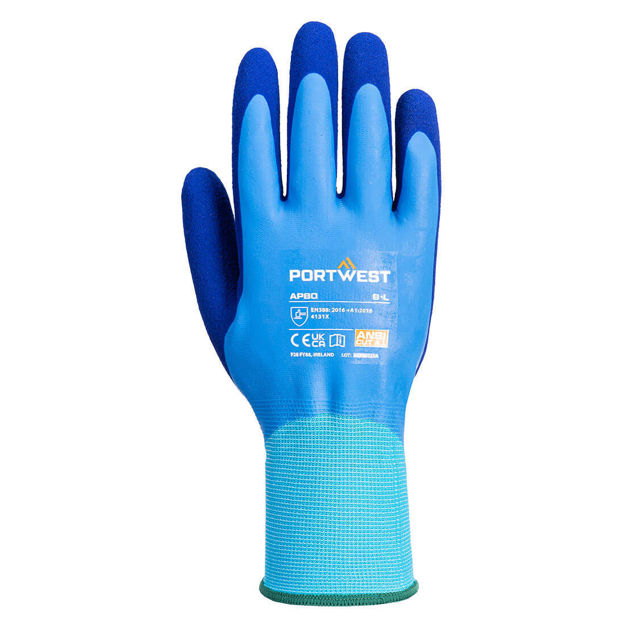 Picture of PORTWEST LIQUID PRO GLOVE BLUE (XL)