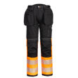 Picture of PW3 HI-VIS CLASS 1 TROUSERS ORG/BLK (30)