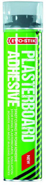 Picture of EVODE PLASTERBOARD ADHESIVE FOAM GUN GRADE 750ML