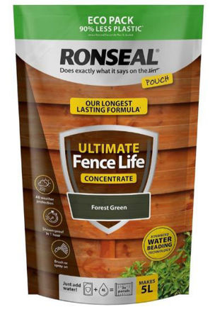 Picture of RONSEAL FENCELIFE POUCH FOREST GREEN 950ML
