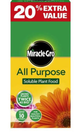 Picture of MIRACLE-GRO ALL PURPOSE PLANT FOOD 1.2KG  20%