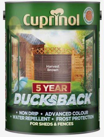 Picture of CUPRINOL DUCKSBACK HARVEST BROWN 5LTR