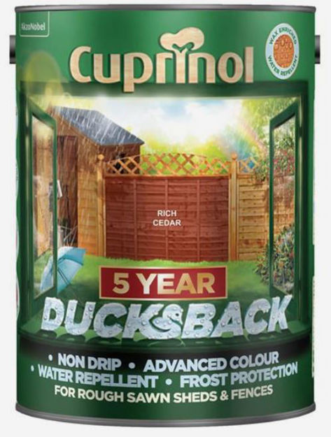 Picture of CUPRINOL DUCKSBACK RICH CEDAR 5LTR