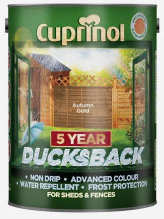 Picture of CUPRINOL DUCKSBACK AUTUMN GOLD 5LTR