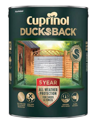 Picture of CUPRINOL DUCKSBACK HERRING GREY 5LTR