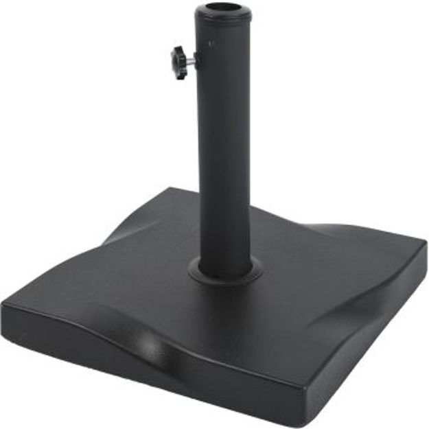 Picture of SQ CONCRETE PARASOL BASE 15 KG BLACK