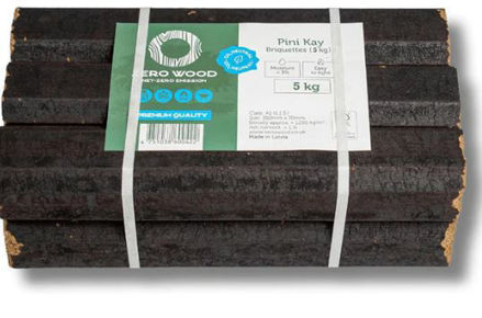 Picture of ZERO WOOD SHIMADA HARDWOOD BRIQUETTES 5KG 6PACK