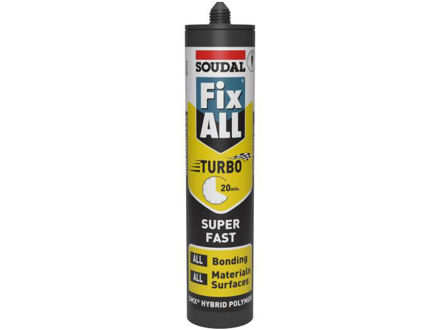 Picture of SOUDAL FIX-ALL TURBO WHITE 290ML