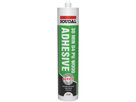 Picture of SOUDAL 30 MINUTE D4 WOOD ADHESIVE GEL 290ML