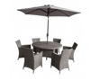 Picture of PARMA RATTAN 6 SEATER DINING SET 140CM