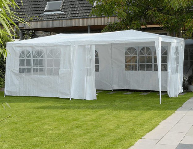 Picture of GARDEN PARTY GAZEO TENT & WALLS WHITE 3M X 6M